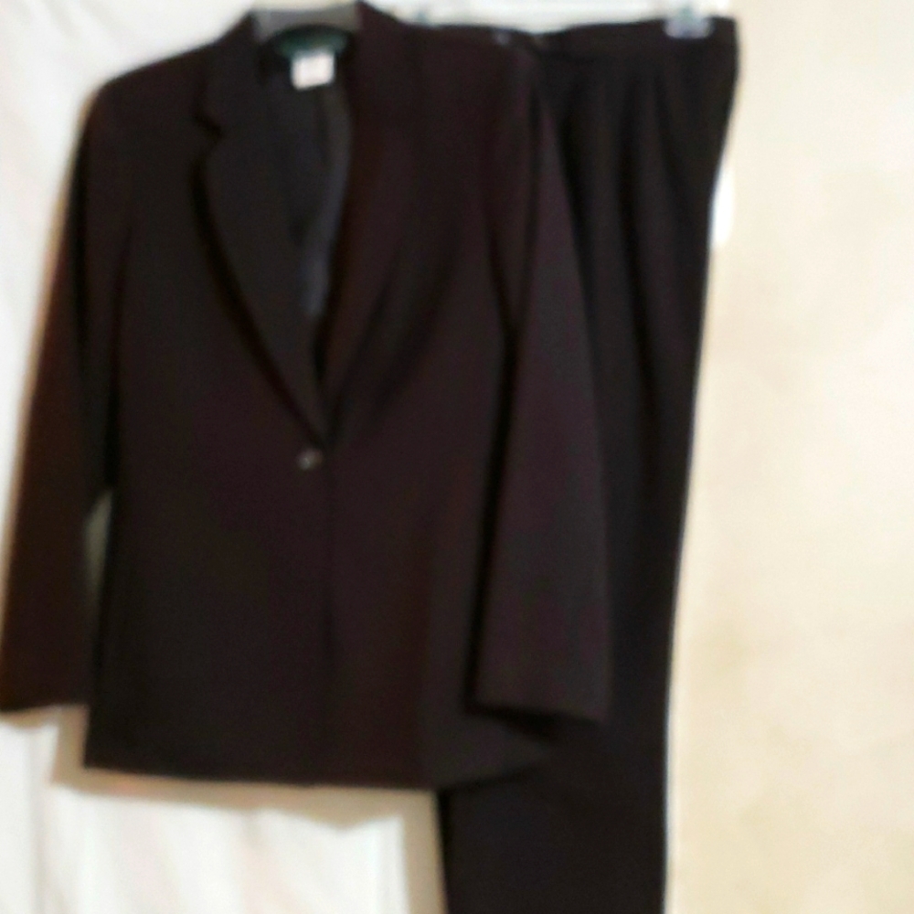 2 pc business pant suit